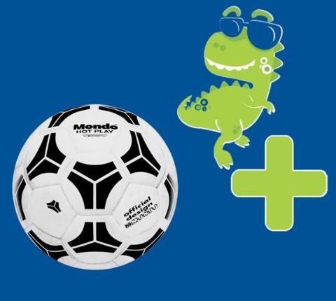 pallone a calcio E CALCETTO